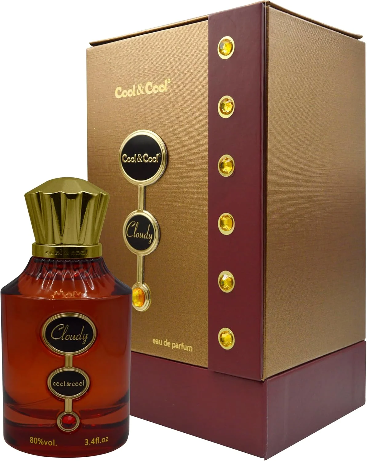 ادکلن کول اند کول Cloudy حجم ۱۰۰ میل - رایحه چوبی با هل، جوز هندی، مشک و وتیور، ادکلن ماندگار و عمیق مردانه