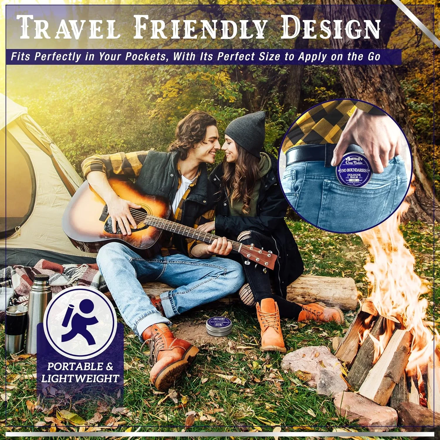 ادکلن جامد مردانه هندی هاوند بدون محدودیت - رایحه کلاسیک و تمیز با ترکیبی از مشک چوبی-تازه، سدر و مرکبات - ساخت آمریکا - مواد کاملا طبیعی - 2 اونس