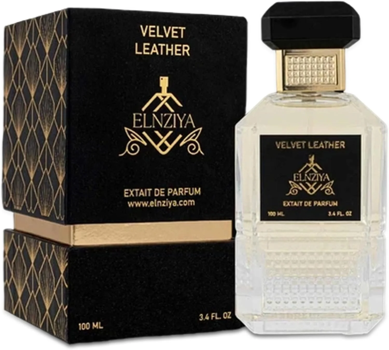 ادو پرفیوم چرم مخملی 90 میلی لیتر - عطر شرقی ماندگار برای آقایان | چرم لوکس، ادویه جات گرم، کهربا و نت های چوبی | رایحه ای جسورانه، ظریف و پیچیده برای استفاده روزمره - امارات متحده عربی