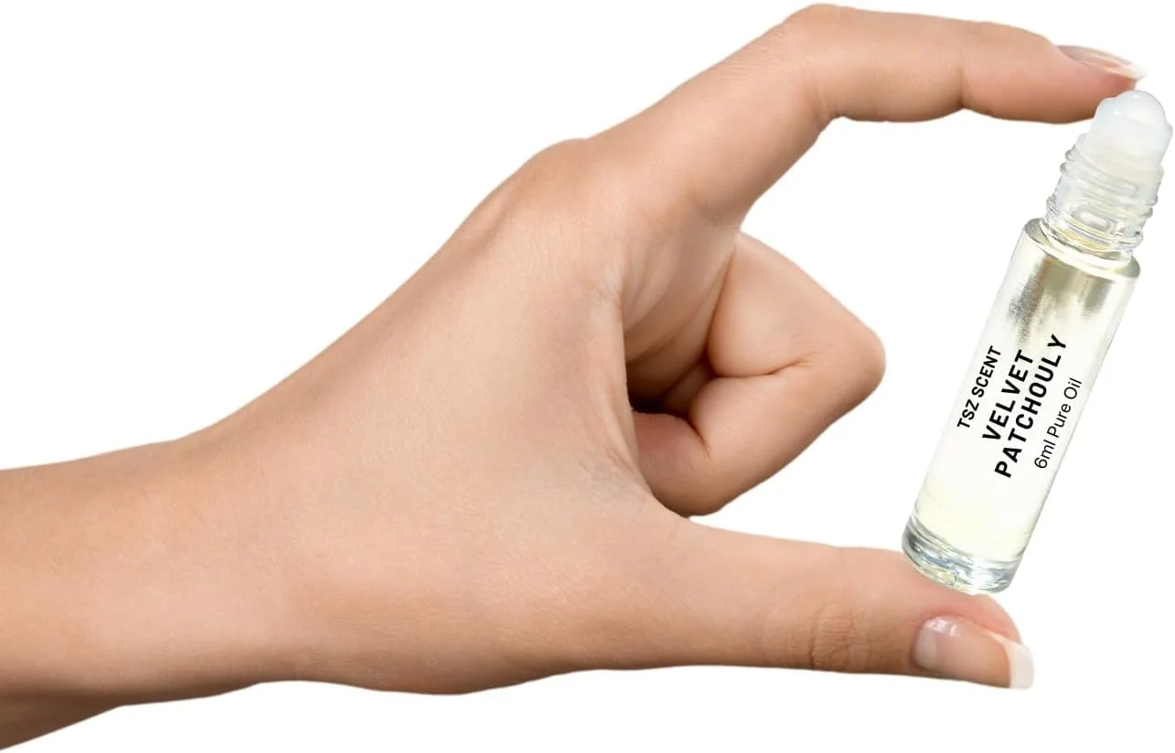 عطر روغنی مردانه TSZ SCENT با رایحه نعناع هندی مخملی، 6 میلی لیتر