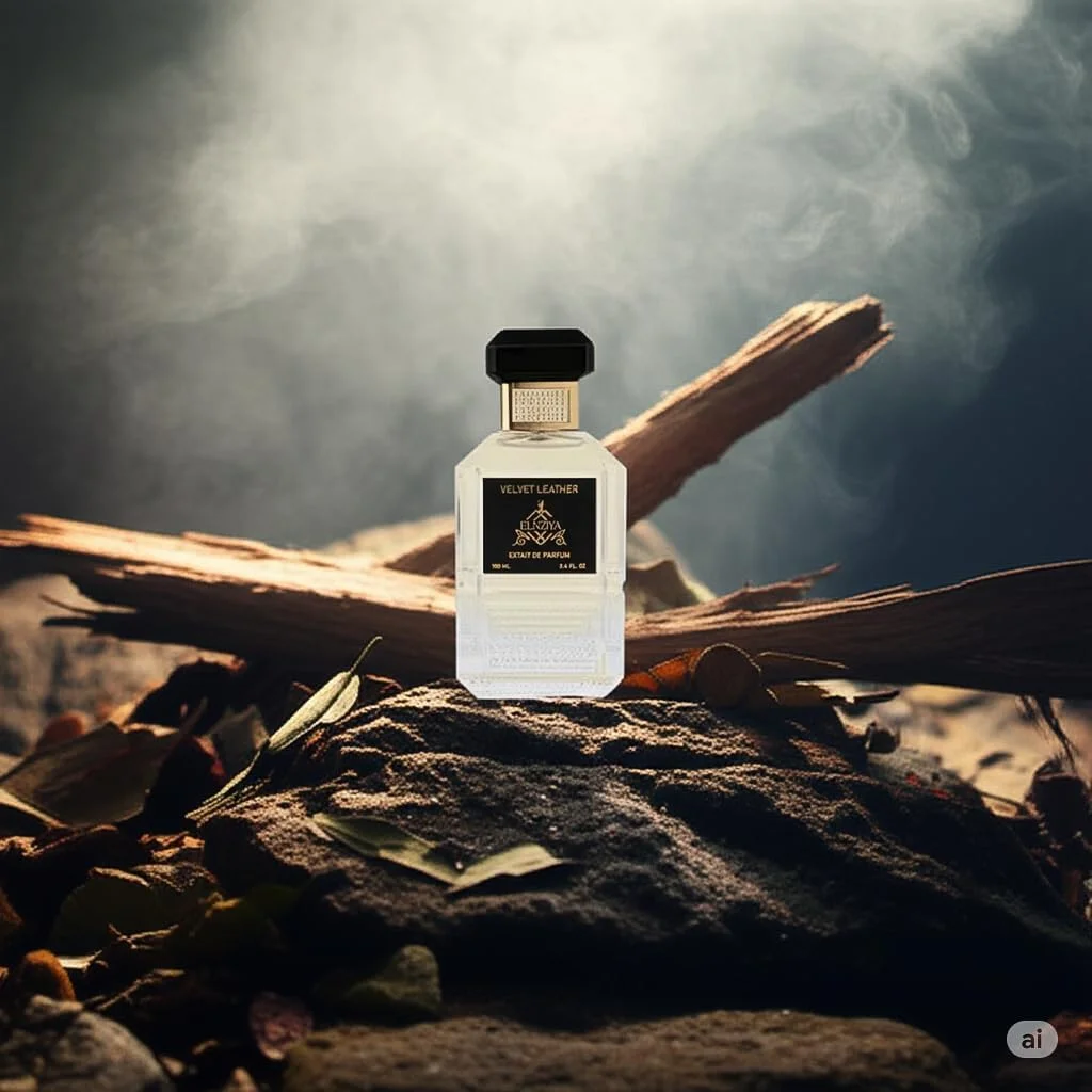 ادو پرفیوم چرم مخملی 90 میلی لیتر - عطر شرقی ماندگار برای آقایان | چرم لوکس، ادویه جات گرم، کهربا و نت های چوبی | رایحه ای جسورانه، ظریف و پیچیده برای استفاده روزمره - امارات متحده عربی