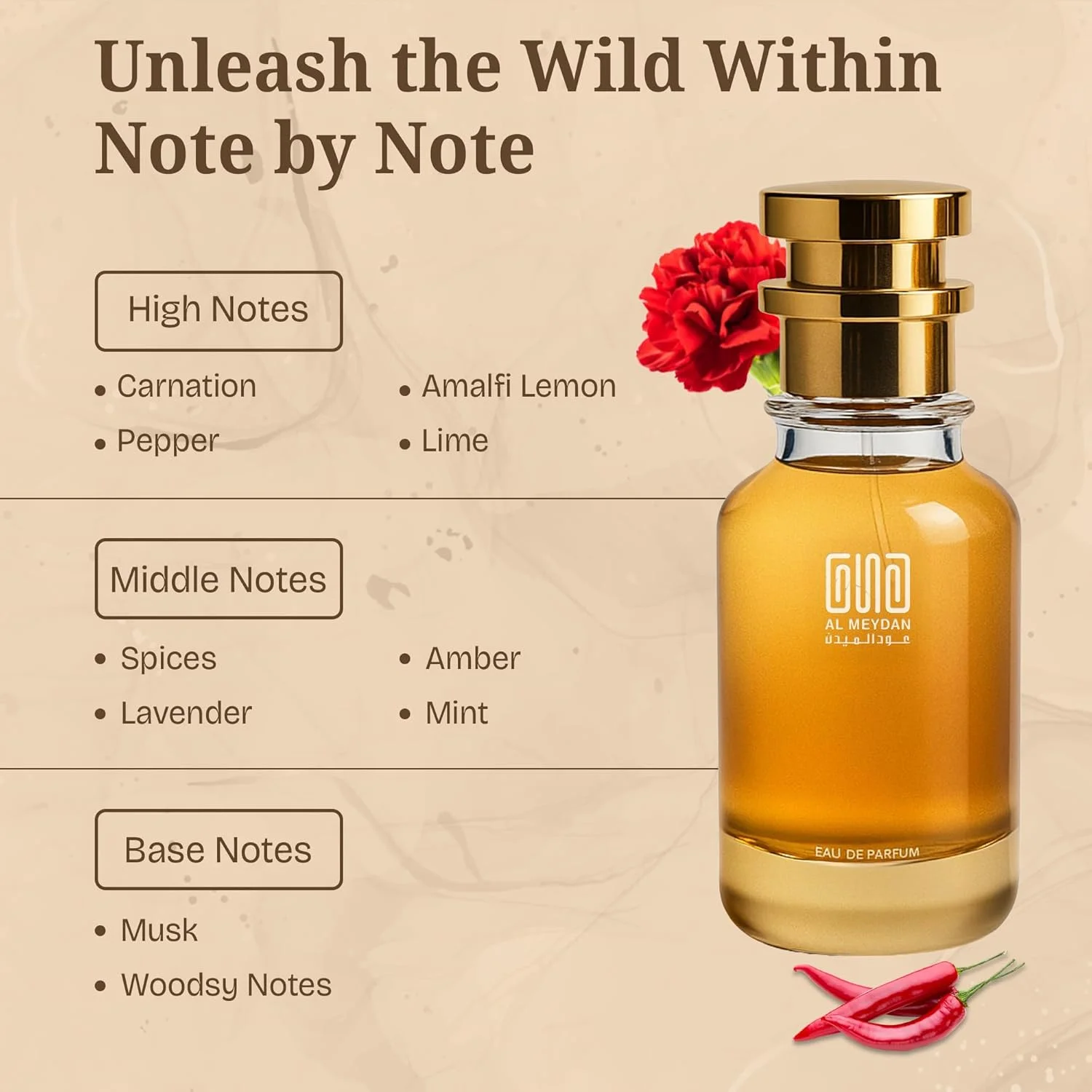 عطر روغنی مردانه – رایحه ای از جاوان مشک – عطر روغنی چوبی و تند بدون الکل با رایحه میخک صدپر، اسطوخودوس و مشک – ماندگاری طولانی 8 تا 10 ساعت (50 میلی لیتر)