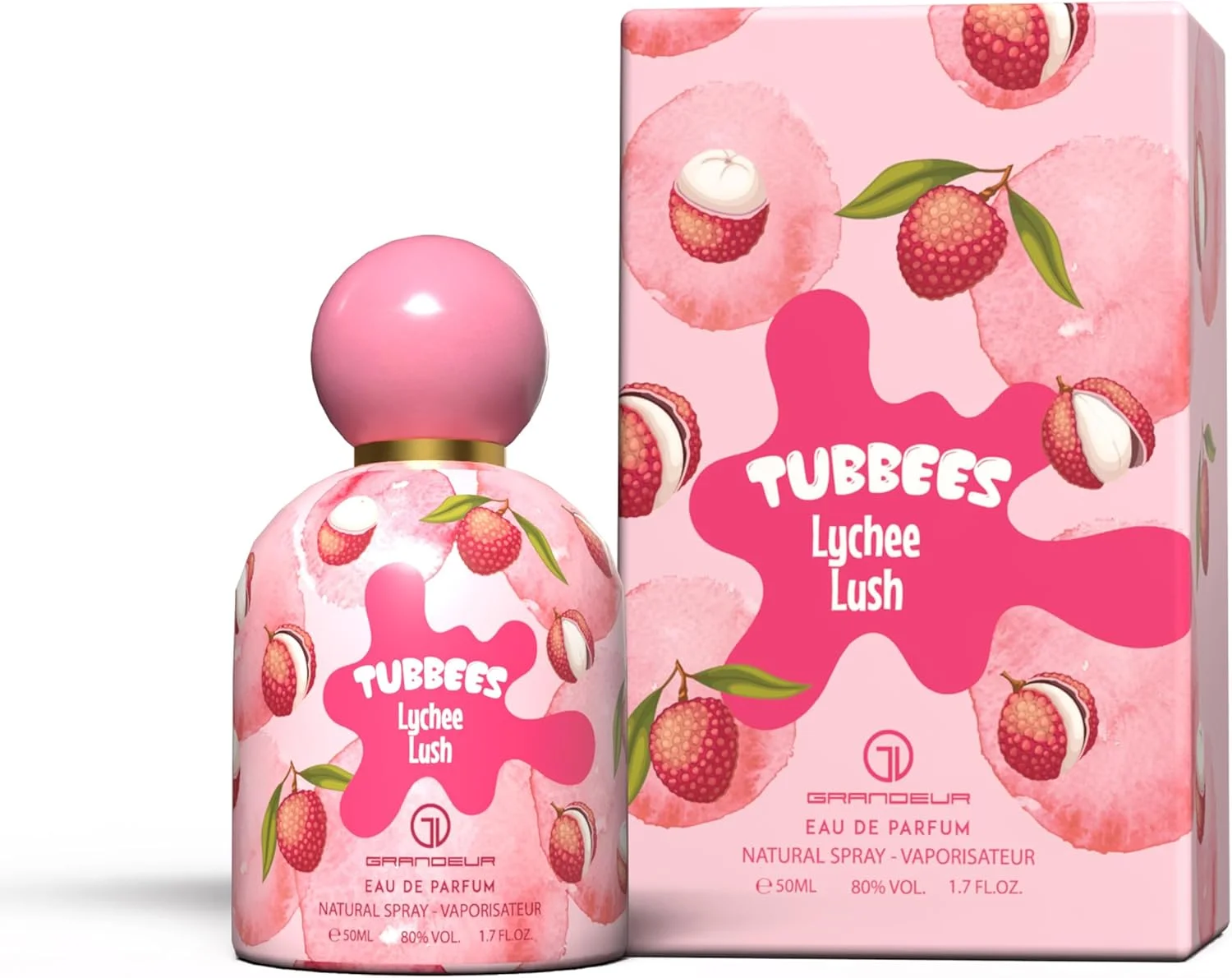 عطر گراندور توبیز 50 میلی لیتر - LYCHEE LUSH | رایحه ای لذیذ و مناسب کودکان، یونیسکس