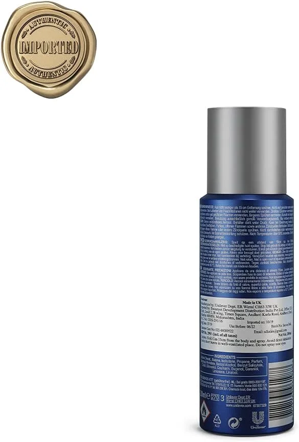 اسپری خوشبو کننده بدن مردانه بروت اوشن، دئودورانت مردانه با ماندگاری طولانی با رایحه تازه و دریایی، وارداتی (200 میلی لیتر)