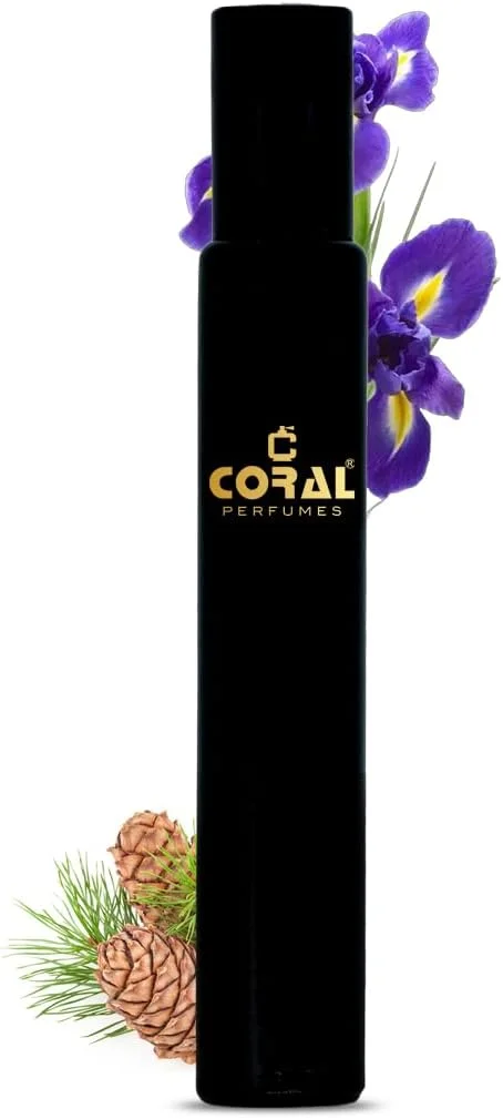عطر روغنی صندل 33 رولی مناسب برای آقایان و بانوان | رایحه چوبی، پودری و چرمی | عطر خالص و بدون الکل فرانسوی - 10 میلی لیتر | رایحه ماندگار از Coral Perfumes