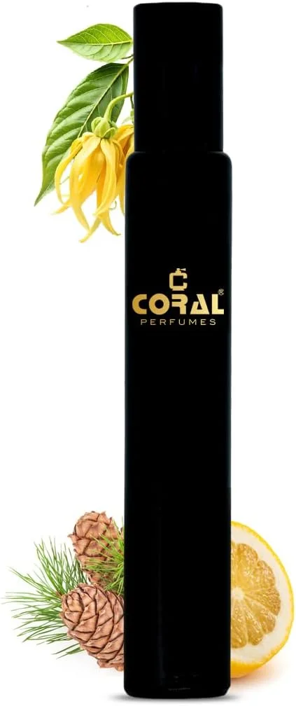 عطر روغنی مردانه ال.12.12 بلنک | رایحه چوبی، مرکباتی و آروماتیک | عطر متمرکز بدون الکل از فرانسه - 10 میلی لیتر | رایحه مردانه ماندگار از کورال پرفیومز