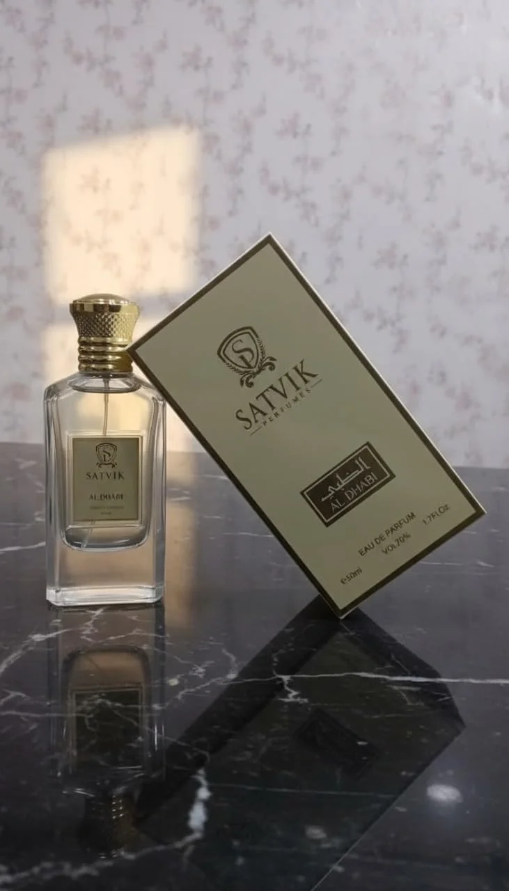 عطر شرقی لوکس унисекс AL DHABI I Paro Oud، شیشه ای، 50 میلی لیتر، رایحه چوبی ماندگار، ساخت امارات متحده عربی (AL DHABI 50 ml)