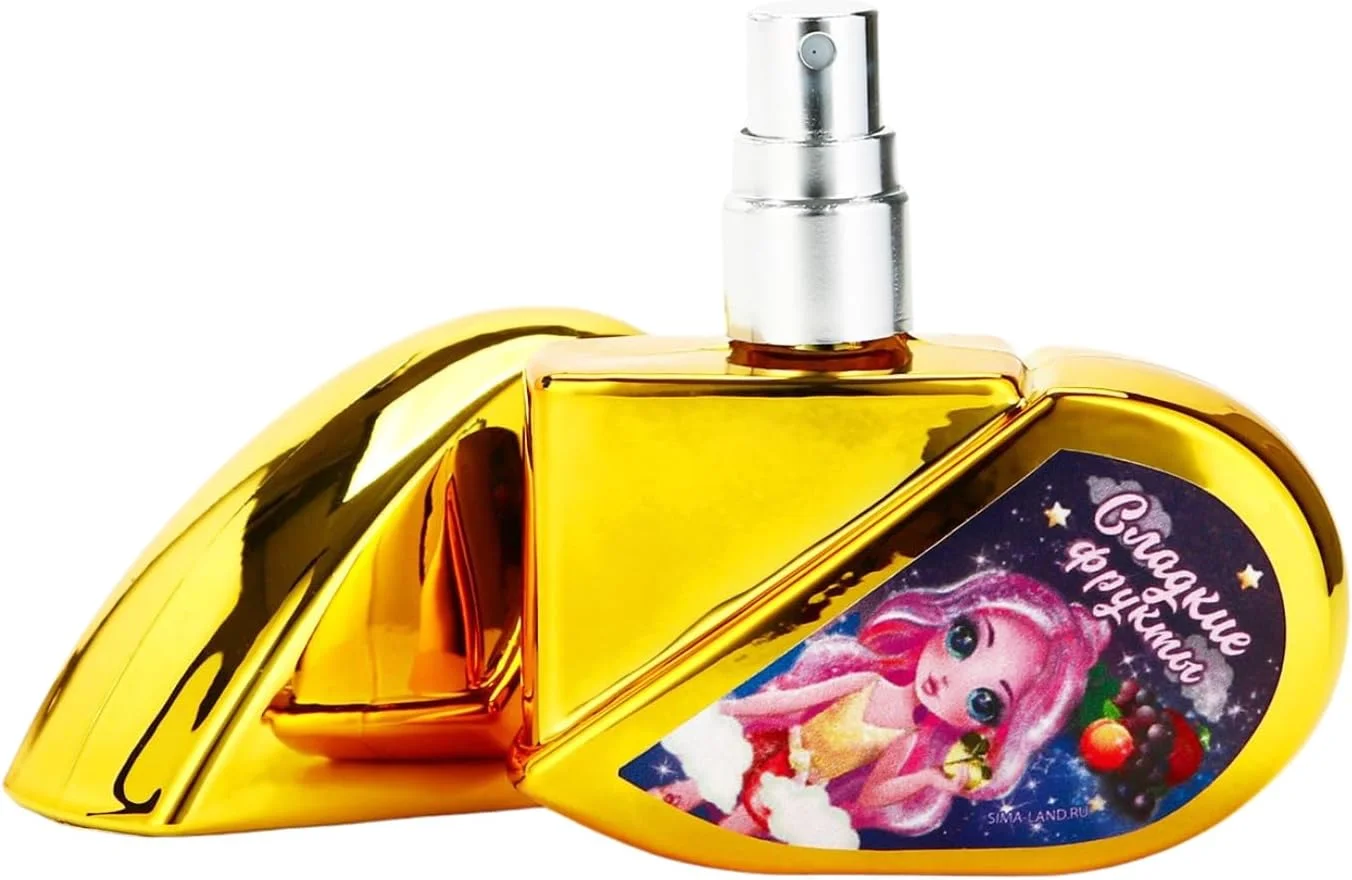 اسپری آب معطر میوه ای شیرین ۲۵ میلی لیتر، عطر ملایم و سبک، بطری پلاستیکی ایمن، پخش کننده اسپری آسان، عطر کودکانه