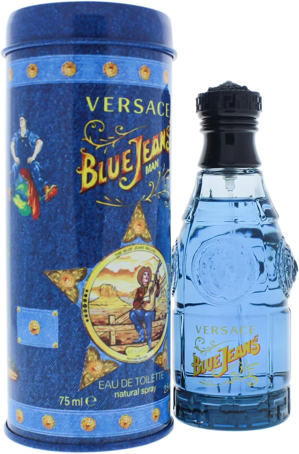 ادکلن مردانه ورساچه Blue Jeans، ۷۵ میلی لیتر