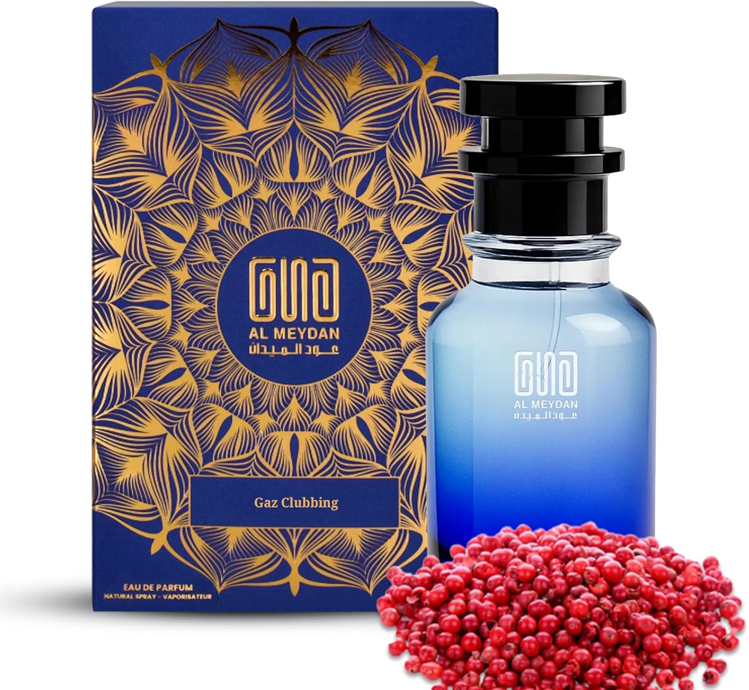 عطر روغنی مردانه - رایحه کلابینگ گَز - عطر روغنی بدون الکل با فلفل صورتی، رام، برگ تنباکو و وانیل - رایحه گرم، تند و چوبی ماندگار (100 میلی لیتر)