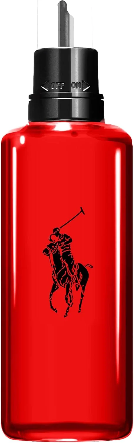 رالف لورن Polo Red - ادو تویلت - پر کننده - عطر مردانه - چوبی و تند - با رایحه گریپ فروت، زعفران و چوب قرمز - شدت متوسط - 150 میلی لیتر
