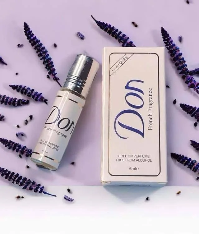 روغن عطر ممتاز Osswe Don - رولی با الهام از فرانسه | بدون الکل، ایمن برای پوست | رایحه طبیعی و مصنوعی ممتاز | روغن معطر 6 میلی لیتری مناسب سفر