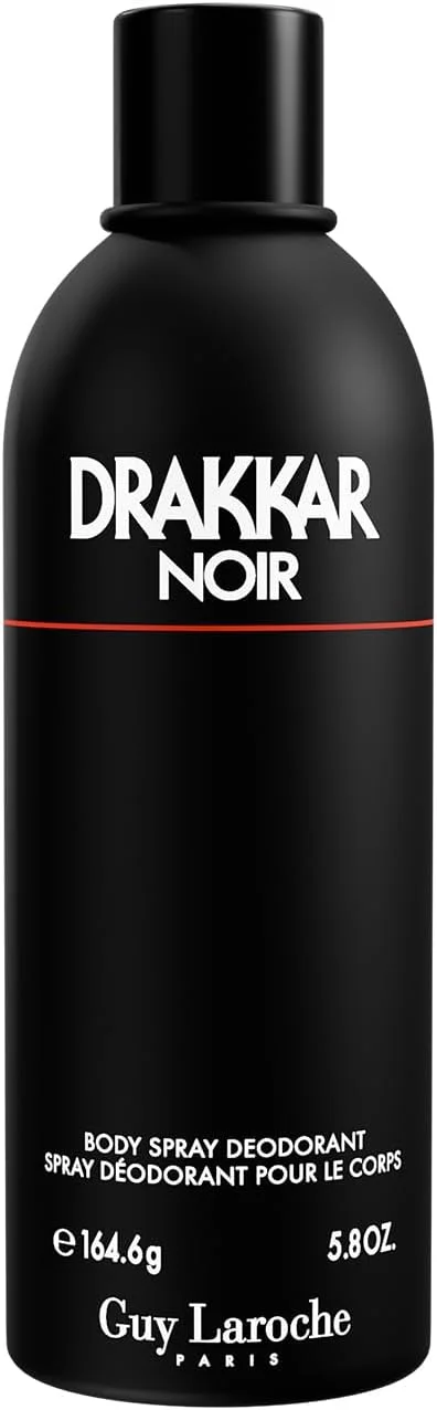اسپری بدن مردانه گای لاروش دراکار نویر، رایحه ای تازه و کلاسیک برای مردان، با مرکبات، توت های ادویه ای و چوب صندل، 200 میلی لیتر