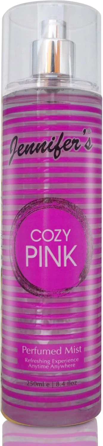 اسپری خوشبو کننده بدن صورتی ملایم جنیفر ۲۵۰ میلی لیتر - تجربه ای با طراوت در هر زمان و هر مکان