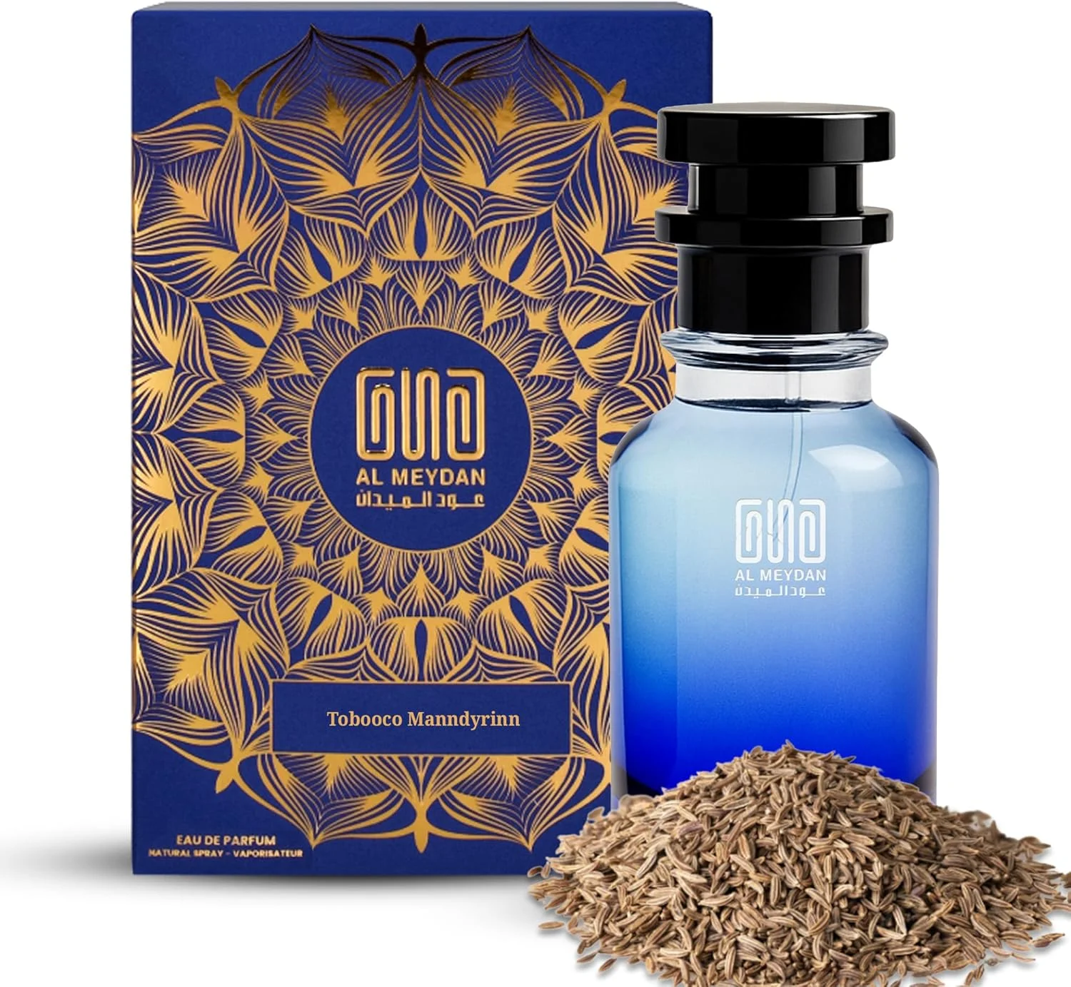 عطر روغنی زنانه و مردانه – رایحه ای از توبوکو مندیرین – عطر بدون الکل یونیسکس با عود، تنباکو، چرم و ماندارین – رایحه مرکباتی دودی ماندگار (30 میلی لیتر)