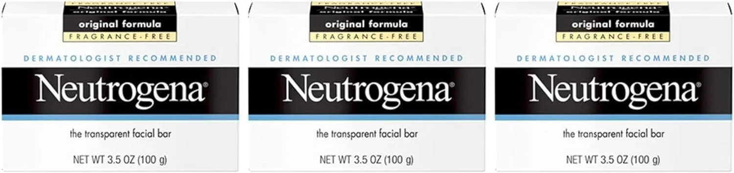 صابون شستشوی صورت نوتروژینا، فرمول اصلی، بدون عطر، 100 گرم