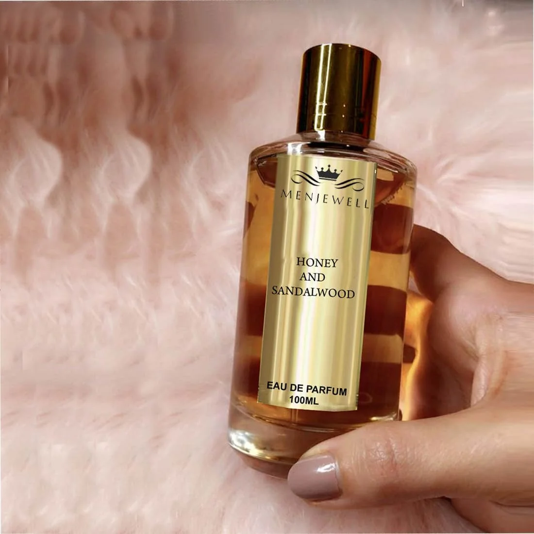ادکلن مردانه و زنانه عسل صندل منجول | رایحه ماندگار | اسپری معطر ایده آل برای استفاده روزانه، شب های قرار، هدیه دادن و مناسبت های خاص، (100 میلی لیتر)