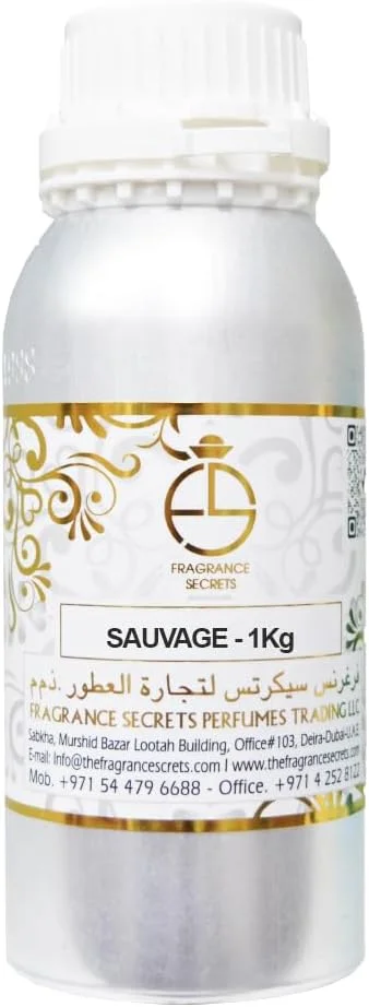 روغن عطر با الهام از ساواج - روغن غلیظ بدون الکل (100 گرم، 250 گرم، 500 گرم، 1 کیلوگرم) (1 کیلوگرم)