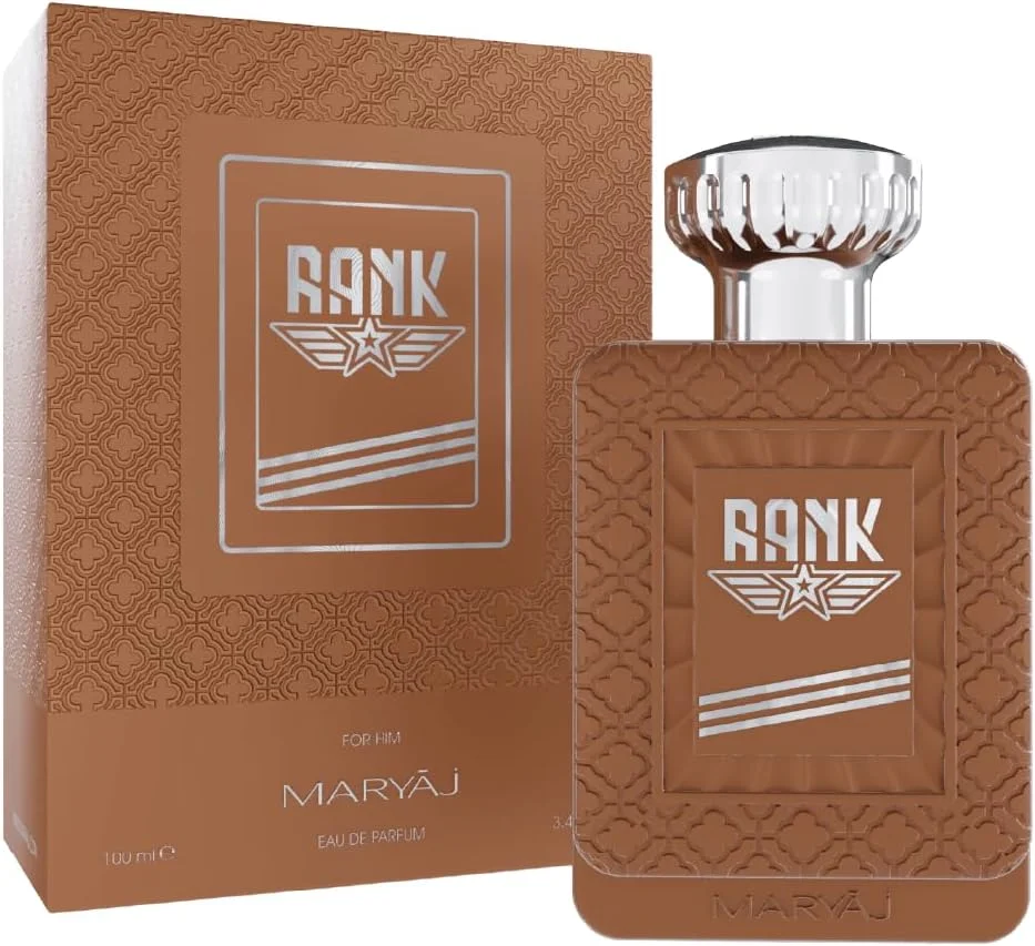 ادکلن مردانه مری‌یج رنک، ۱۰۰ میلی لیتر، رایحه مرکباتی-ادویه‌ای-چوبی، عطر ممتاز خاورمیانه.