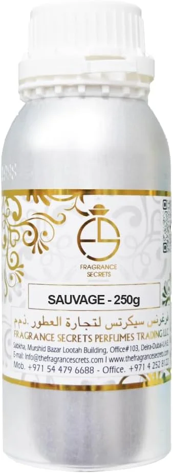روغن عطر با الهام از ساواج - روغن غلیظ بدون الکل (100 گرم، 250 گرم، 500 گرم، 1 کیلوگرم) (1 کیلوگرم)