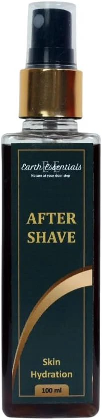 افترشیو Earth Essentials با پروتئین گندم به همراه آلوئه ورا و عصاره های گیاهی طبیعی، فرمول غلات خالص، پوست را تسکین می دهد، مرطوب می کند و آبرسانی می کند، برای مراقبت ملایم و با طراوت بعد از اصلاح، 100 میلی لیتر، بسته 1 عددی