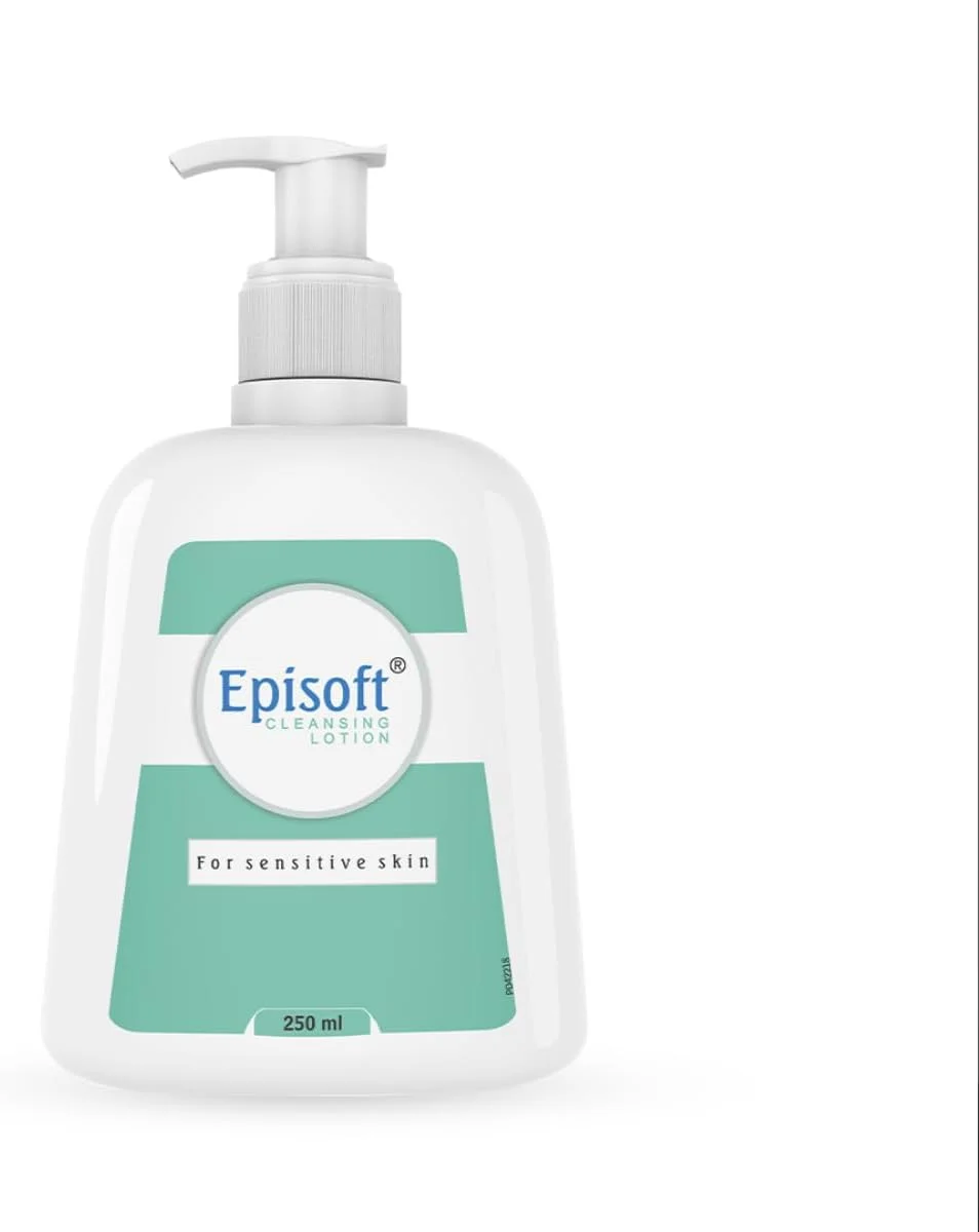 لوسیون پاک کننده اپی‌سافت مناسب پوست خشک و حساس | شوینده ملایم روزانه صورت | برای آقایان و بانوان | بدون عطر | 250 میلی لیتر