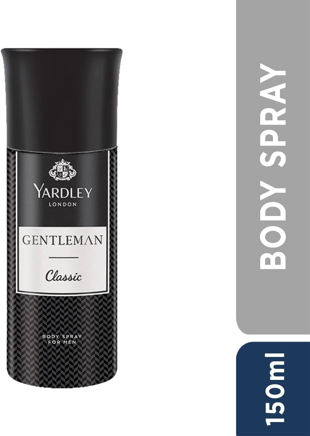 اسپری خوشبو کننده بدن مردانه کلاسیک Yardley London Gentleman - 150 میلی لیتر، رایحه مردانه مدرن برای محافظت طولانی مدت در برابر بو (بسته 2 عددی)