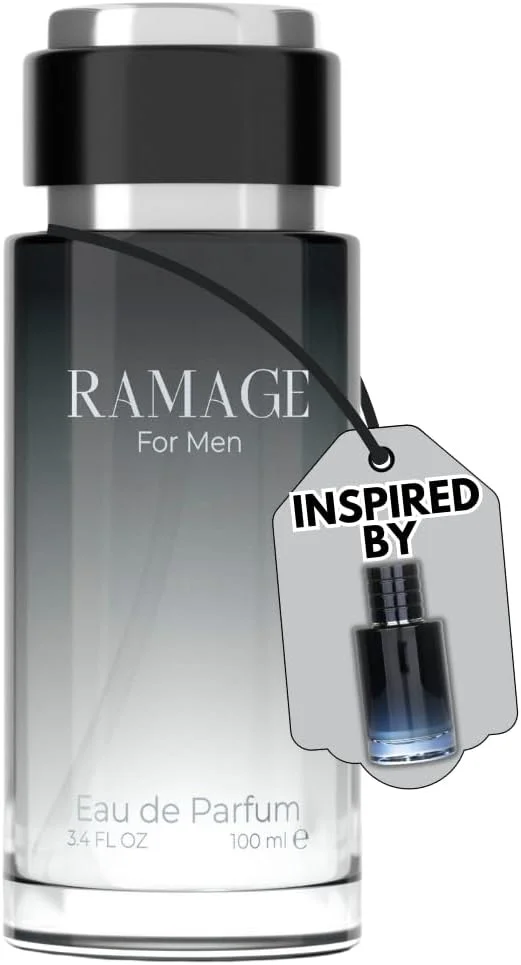 ادکلن مردانه – الهام گرفته از یک عطر مردانه مشهور جهانی – ترنج، فلفل، وانیل، آمبروکسان – جسور، تازه، ماندگاری طولانی، ادو پرفیوم 100 میلی لیتر (3.4 fl oz)