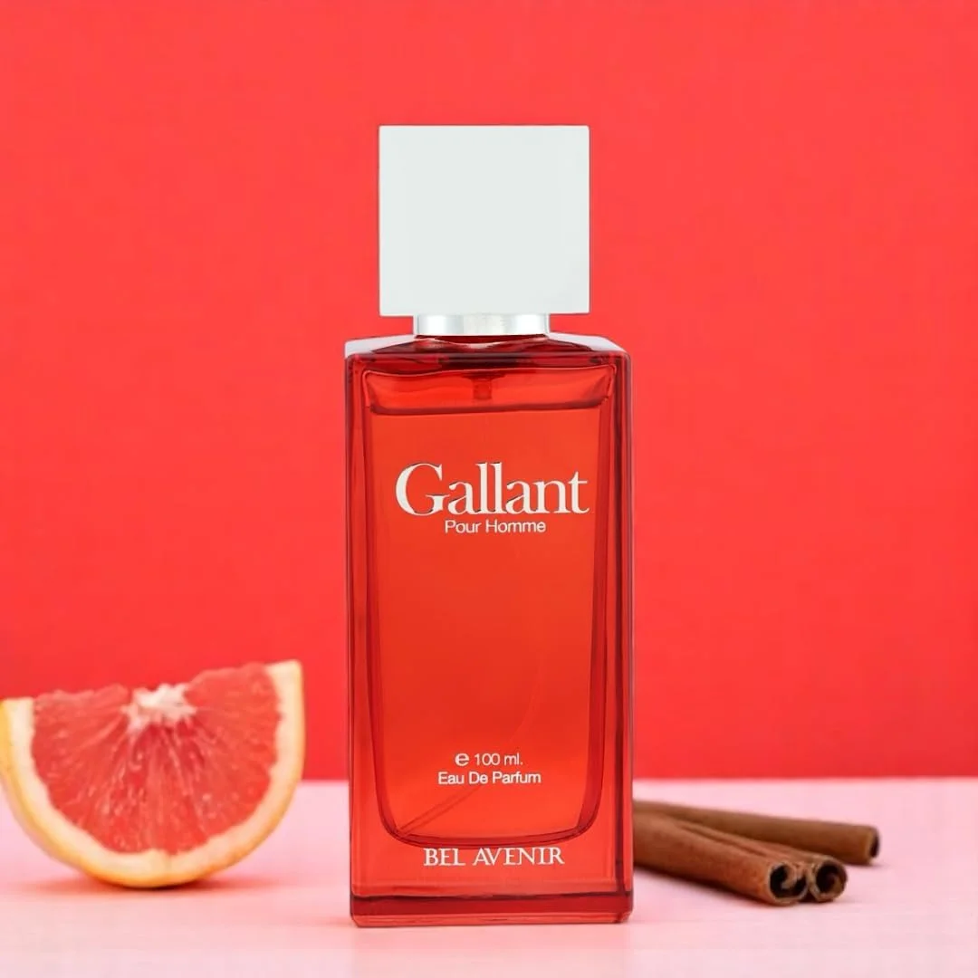 ادکلن مردانه Bel Avenir Gallant Luxury با ماندگاری طولانی | برای مردان | برای او | برای مشترک (نت های مردانه - 100 میلی لیتر)