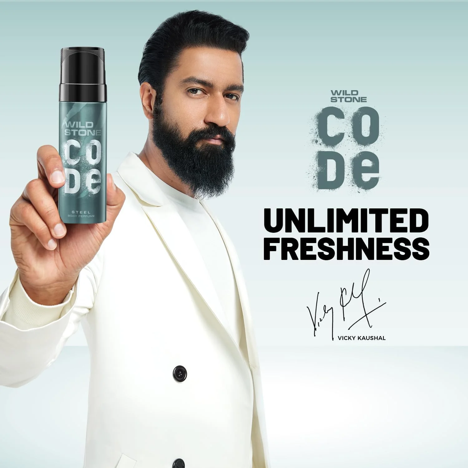 عطر بدن مردانه وایلد استون کد استیل بدون گاز، رایحه با طراوت ماندگار برای استفاده در محل کار - 120 میلی لیتر