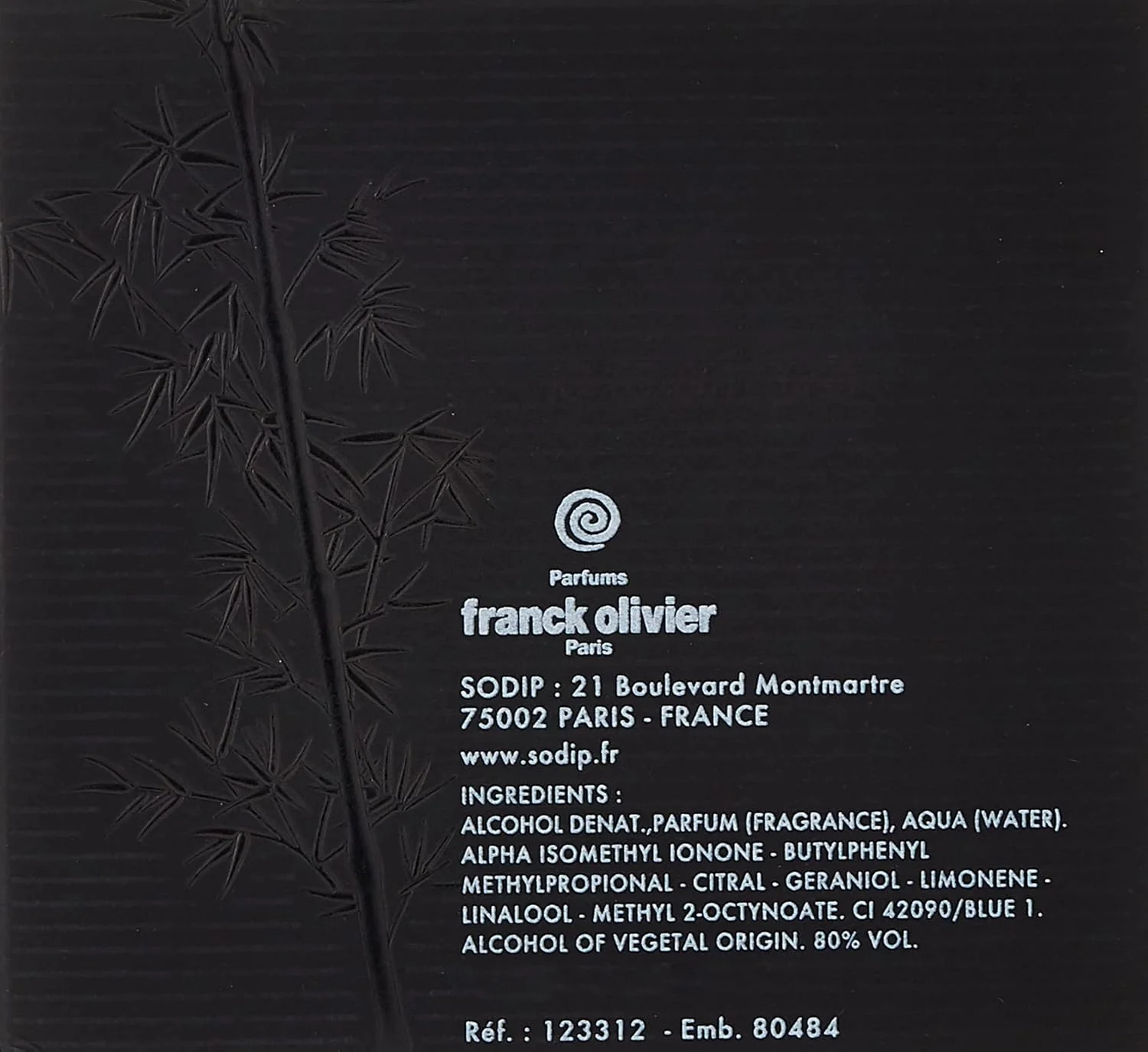 ادکلن مردانه فرانک اولیور بامبو آمریکا - ادو تویلت، 75 میلی لیتر