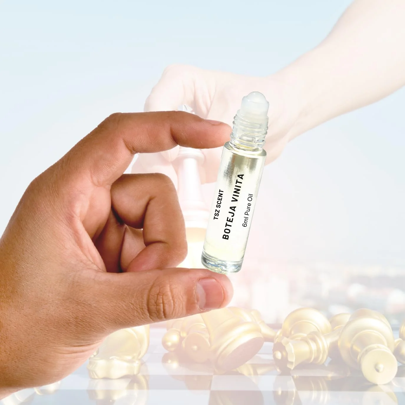 روغن عطر مردانه غلیظ 6 میلی لیتری رولی TSZ Scent Boteja Vinita Pour Homme | مناسب سفر | رایحه لوکس روغن عطر مردانه غلیظ 6 میلی لیتری رولی TSZ Scent Boteja Vinita Pour Homme | مناسب سفر | رایحه لوکس