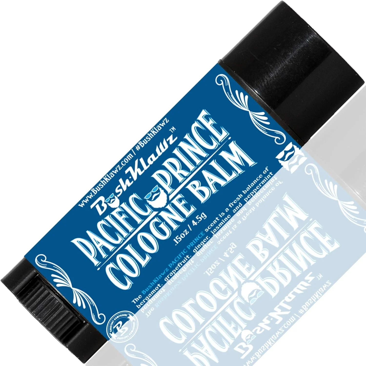 بالم ادکلن جامد مسافرتی بوش کلاوز مدل Pacific Prince - رایحه اقیانوسی شبانه با طراوت - بدون الکل - هدیه عطر جیبی مردانه