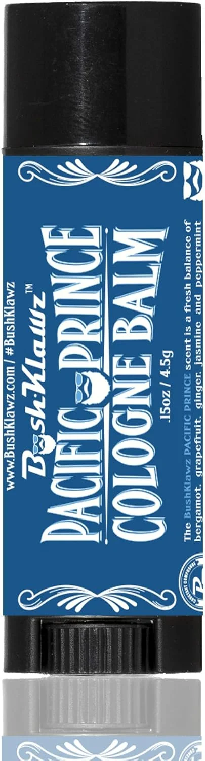 بالم ادکلن جامد مسافرتی بوش کلاوز مدل Pacific Prince - رایحه اقیانوسی شبانه با طراوت - بدون الکل - هدیه عطر جیبی مردانه