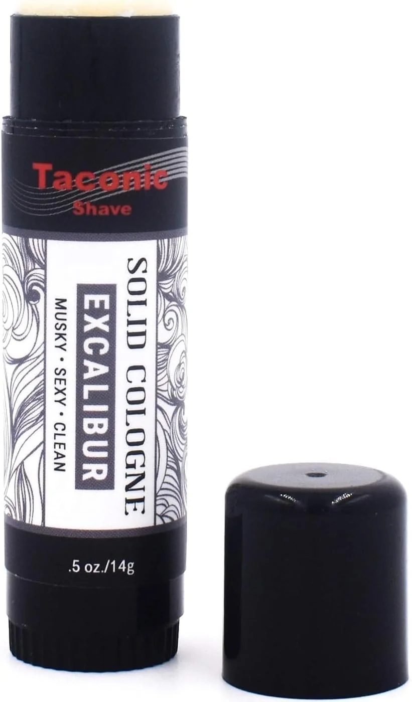 ادکلن جامد مردانه تاکونیک شیو Excalibur - رایحه مشک‌دار، تمیز - رایحه مردانه ماجراجویانه کلاسیک - استفاده آسان