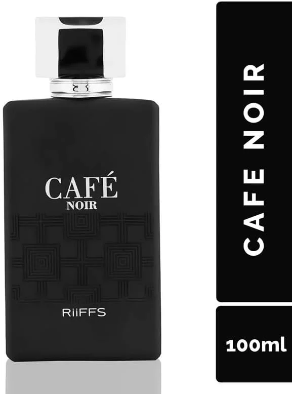 عطر کافه نویر Riiffs برای آقایان و بانوان | رایحه گرم و مردانه | ادو پرفیوم ماندگار | استفاده روزانه، فرمول غیر حساسیت زا، 100 میلی لیتر
