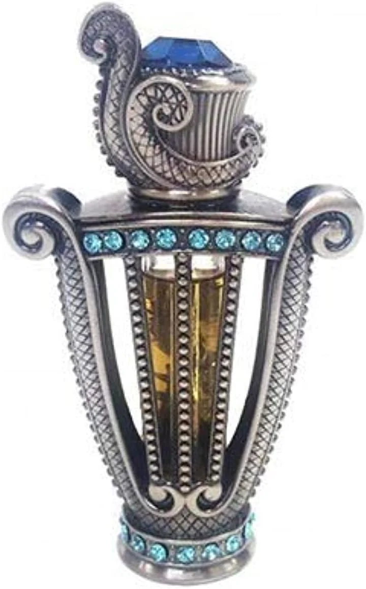 عطر روغنی سولیتر الحرمین 12 میل | عطر ماندگار و بدون الکل برای آقایان و بانوان | رایحه غنی چرم، تنباکو و نعناع هندی، رایحه عربی متمرکز унисекс