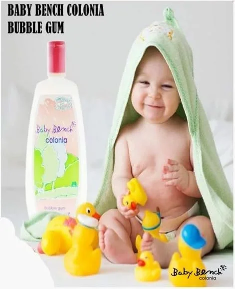 ادکلن کودکانه بنچ کولونیا با رایحه آدامس بادکنکی | عطر کودک، ملایم و ایمن، رایحه ملایم | ماندگاری طولانی و رایحه لطیف | ایمن برای دست مادر و پوست کودک 200 میلی لیتر - (بسته 3 عددی).