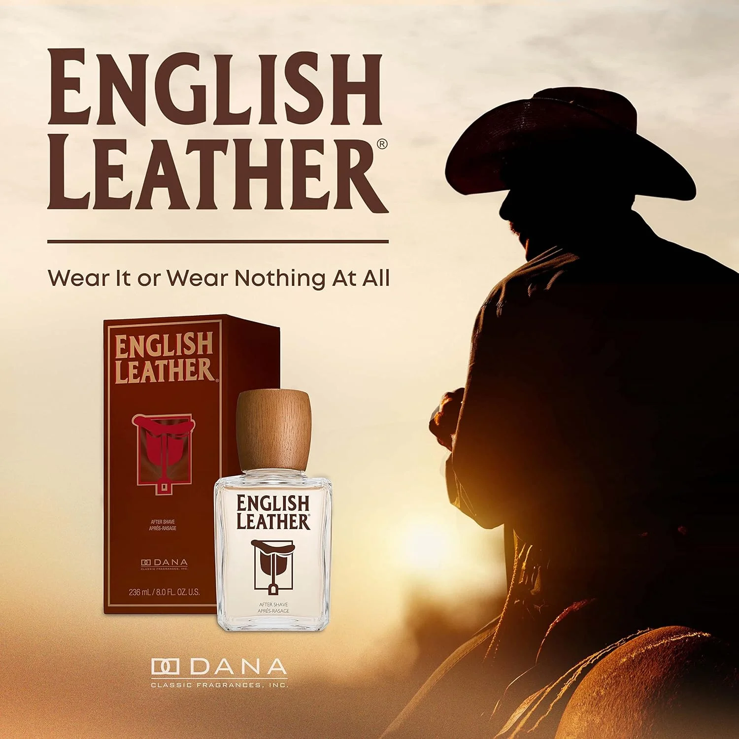 افتر شیو مردانه مدل ENGLISH LEATHER از دانا، 236 میلی لیتر