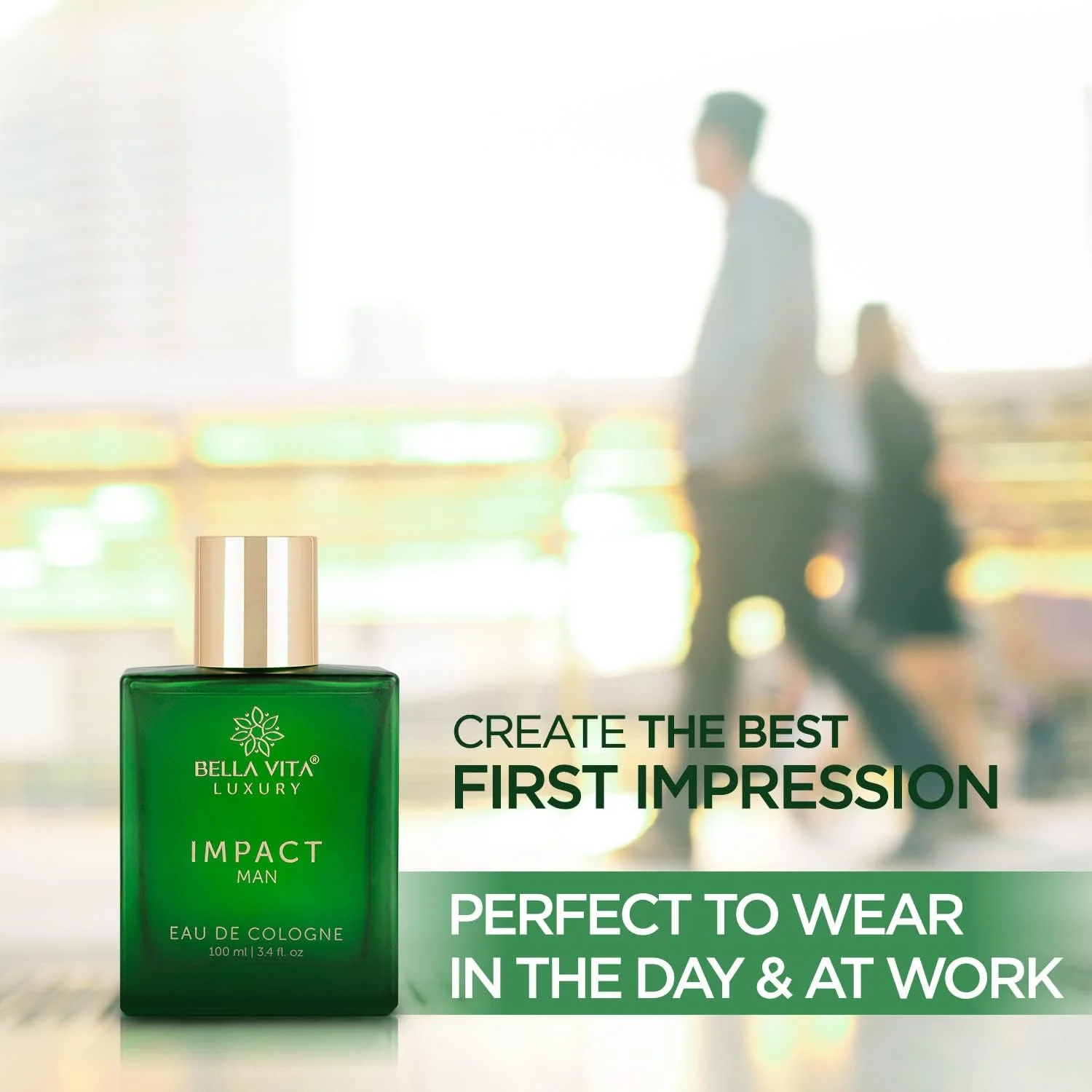 ادکلن مردانه Bella Vita Luxury Organic Impact EDT با رایحه ماندگار - 100 میلی لیتر