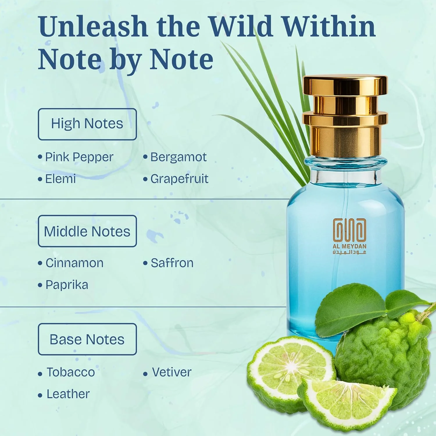 عطر روغنی – رایحه ای از اسپایسی بومبینگ – عطر روغنی مردانه بدون الکل با فلفل صورتی، دارچین، زعفران و چرم – رایحه چوبی تند و ماندگار (100 میلی لیتر)