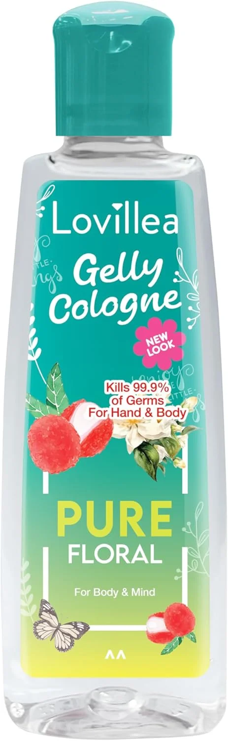 ادکلن ژلی زنانه با رایحه گل های خالص | ادوکلن | رایحه ای لذت بخش از گل های میوه ای و رز | 200 میلی لیتر