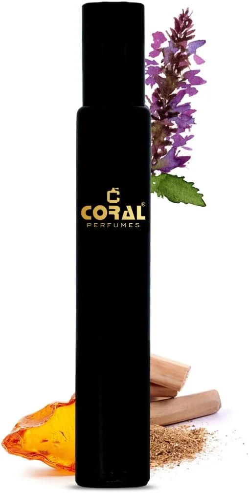 عطر روغنی عود وود رولی | رایحه چوبی، عود و ادویه ای گرم унисекс | عطر متمرکز بدون الکل ساخت فرانسه - 10 میلی لیتر | رایحه ماندگار از Coral Perfumes
