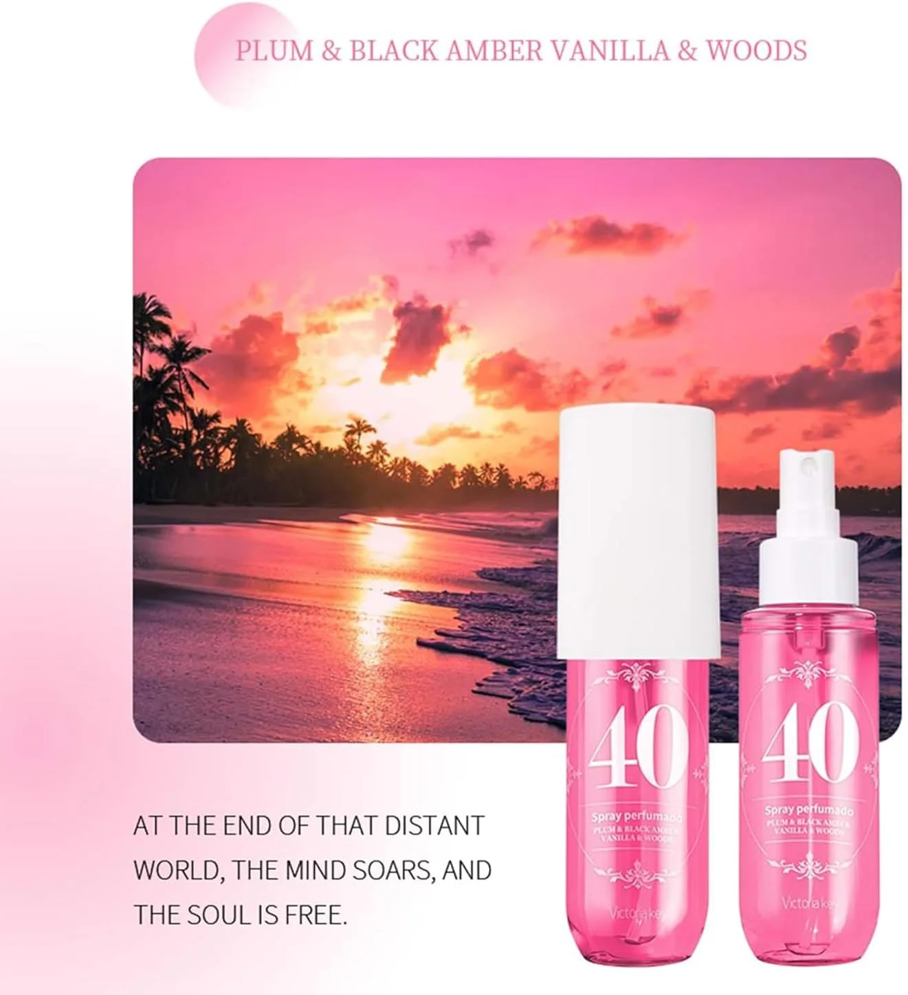 اسپری بدن زنانه، عطر مو و بدن، اسپری عطر ماندگار، اسپری بدن زنانه سایز مسافرتی (40)