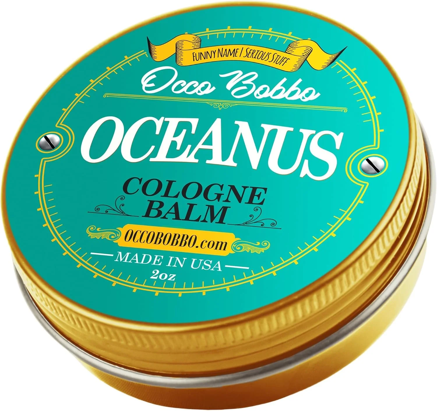 ادکلن جامد مردانه اوشنوس - ساخته شده در ایالات متحده آمریکا - رایحه ای تمیز و مردانه - تمام مواد طبیعی - 2 اونس