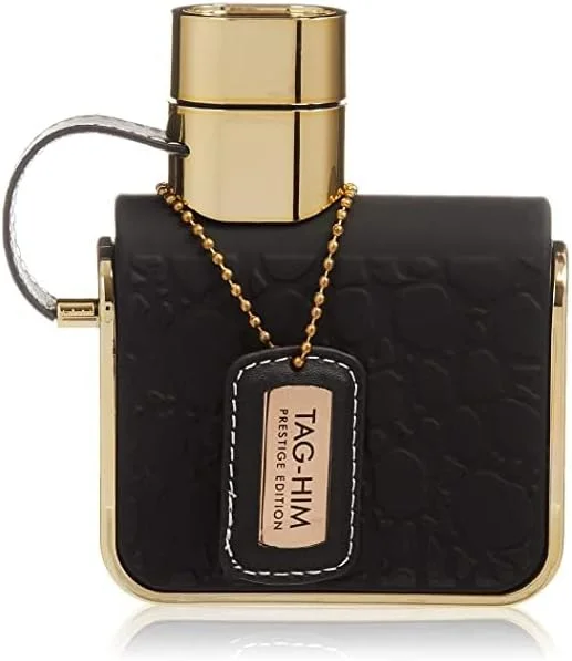 ادکلن مردانه آرماف تگ هیم پرستیژ ادیشن - ادو تویلت 100 میلی لیتر - رایحه کهربایی فوژه برای آقایان