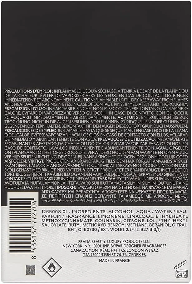 ادکلن مردانه پرادا لونا روسا کربن ادو تویلت مردانه، 150 میلی لیتر