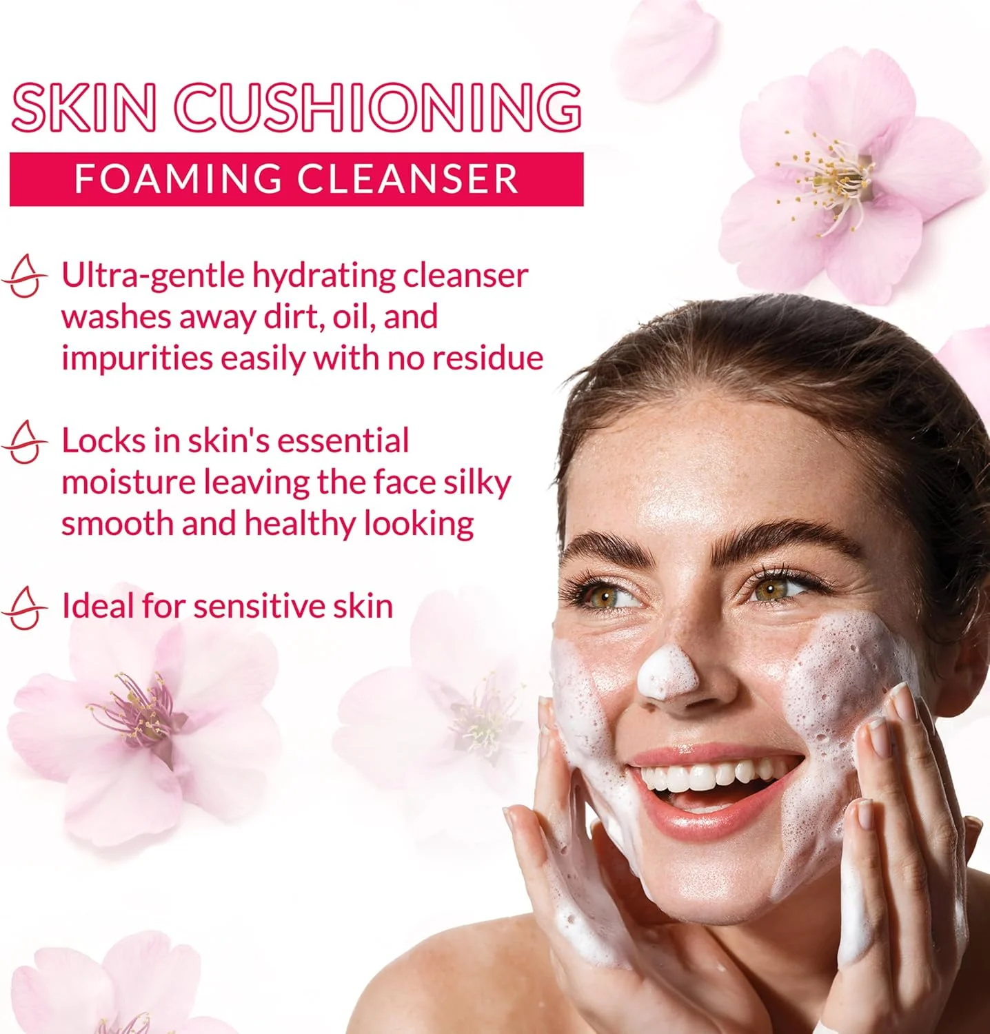 پاک کننده ملایم و آبرسان هادا لابو توکیو 148 میلی لیتر - حاوی اسید هیالورونیک، فاقد عطر، پارابن، الکل، روغن معدنی و رنگ (بسته بندی ممکن است متفاوت باشد)