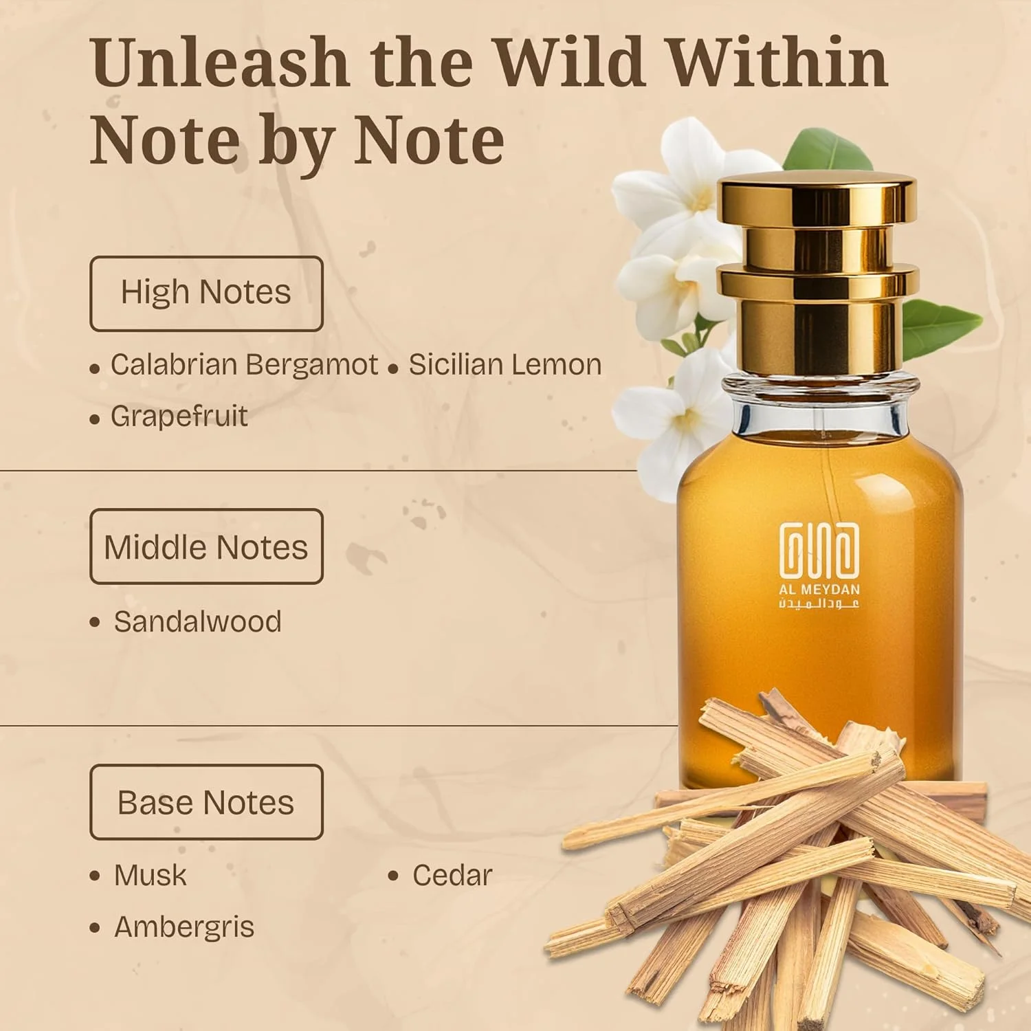 عطر روغنی مردانه – رایحه ای از هییمالیا – عطر روغنی مرکباتی چوبی تازه با ترنج، چوب صندل و مشک – رایحه مردانه ماندگار و بدون الکل (100 میلی لیتر)