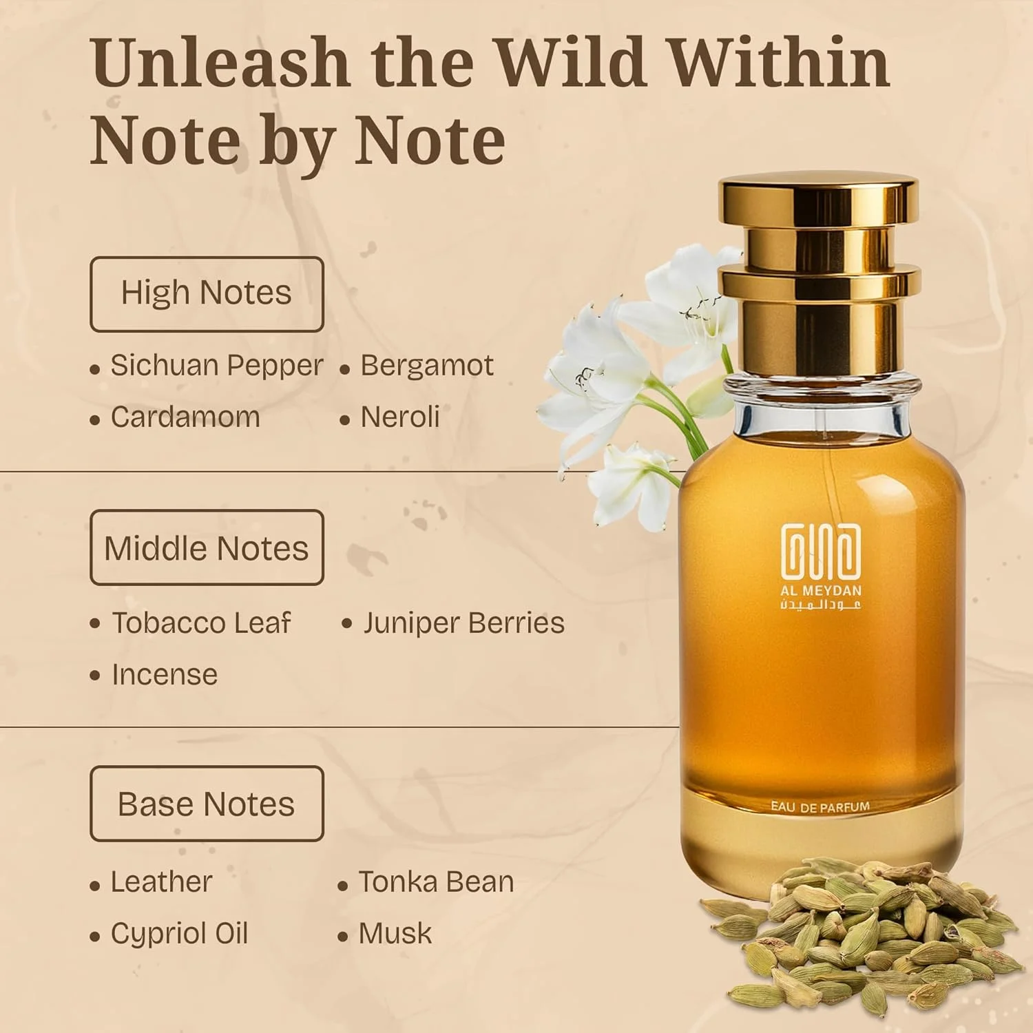 عطر روغنی مردانه – الهام گرفته از Jourrney Maan – رایحه چوبی تند ماندگار با فلفل سیچوان، تنباکو، بخور و چرم – ماندگاری 8-10 ساعته – عطر مردانه جسورانه (80 میلی لیتر)